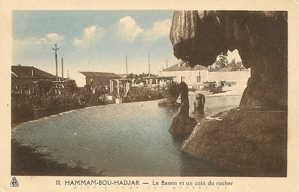 Hammam Bou Hadjar vers 1947.JPG